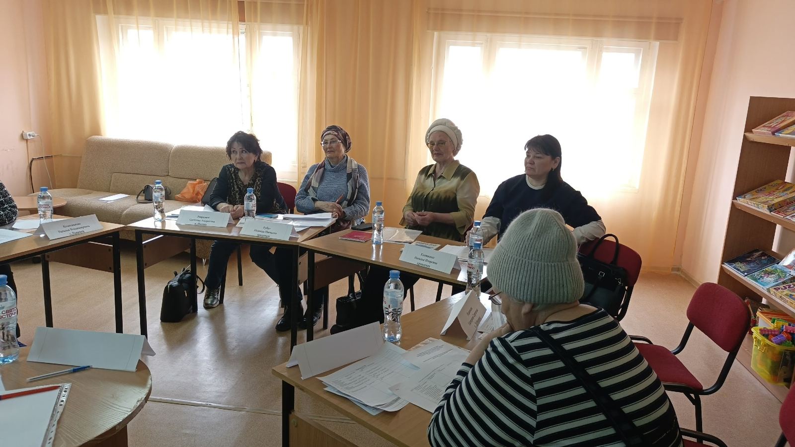 Представители организации на рабочей встрече